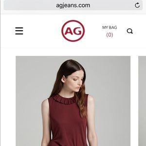 AG | THE FAE RUFFLE TANK